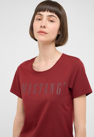 MUSTANG Shirt 'Style Alma' in Rot