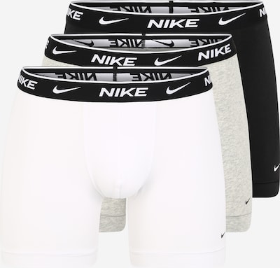 NIKE Sports underpants in Grey / Black / Off white, Item view