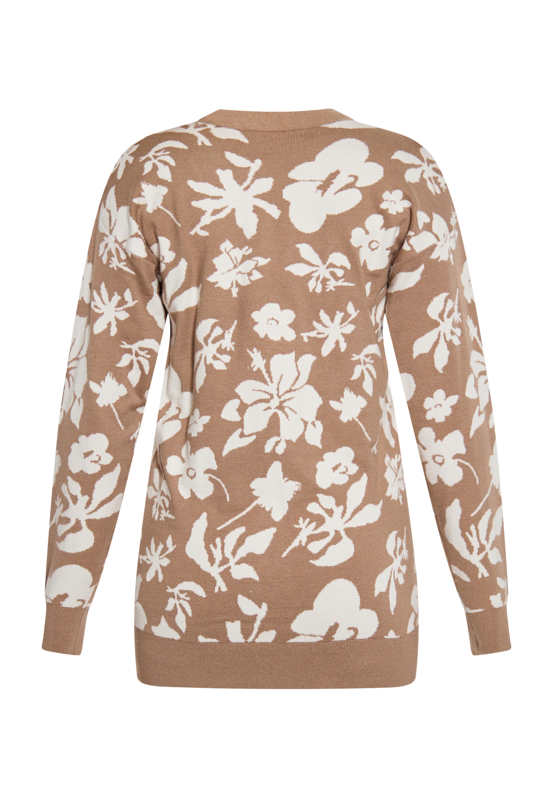 Usha Вязаная кофта в Коричневый