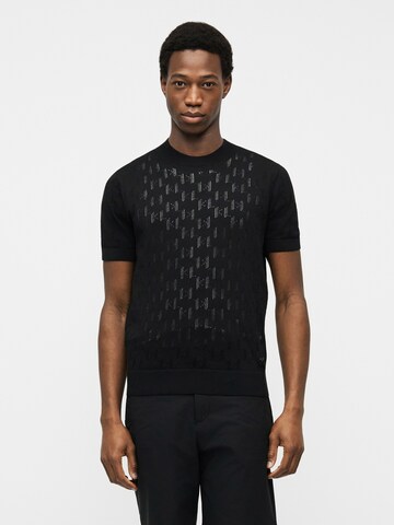 Karl Lagerfeld Kampsun, värv must: eest vaates