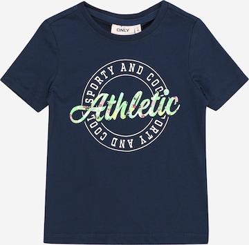 KIDS ONLY Shirt 'SILLE' in Blue: front