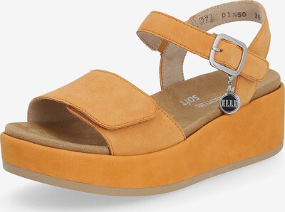 Sandalo con cinturino REMONTE di colore arancione, Visualizzazione prodotti