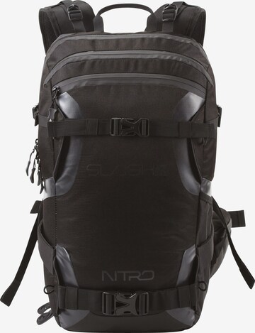 NitroBags Rucksack 'Slash' in Schwarz: predná strana