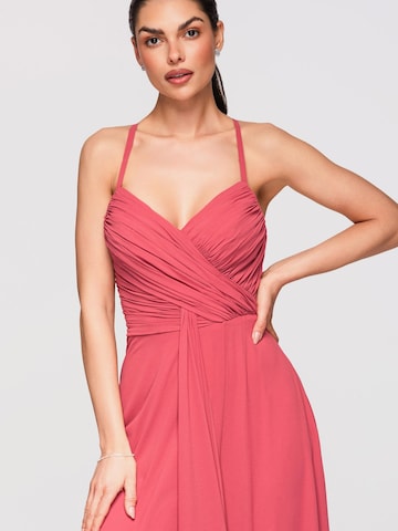 Robe de soirée Ombre en rose