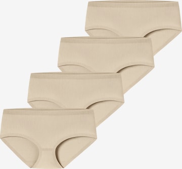 Culotte ' Invisible Cotton ' SCHIESSER en beige : devant
