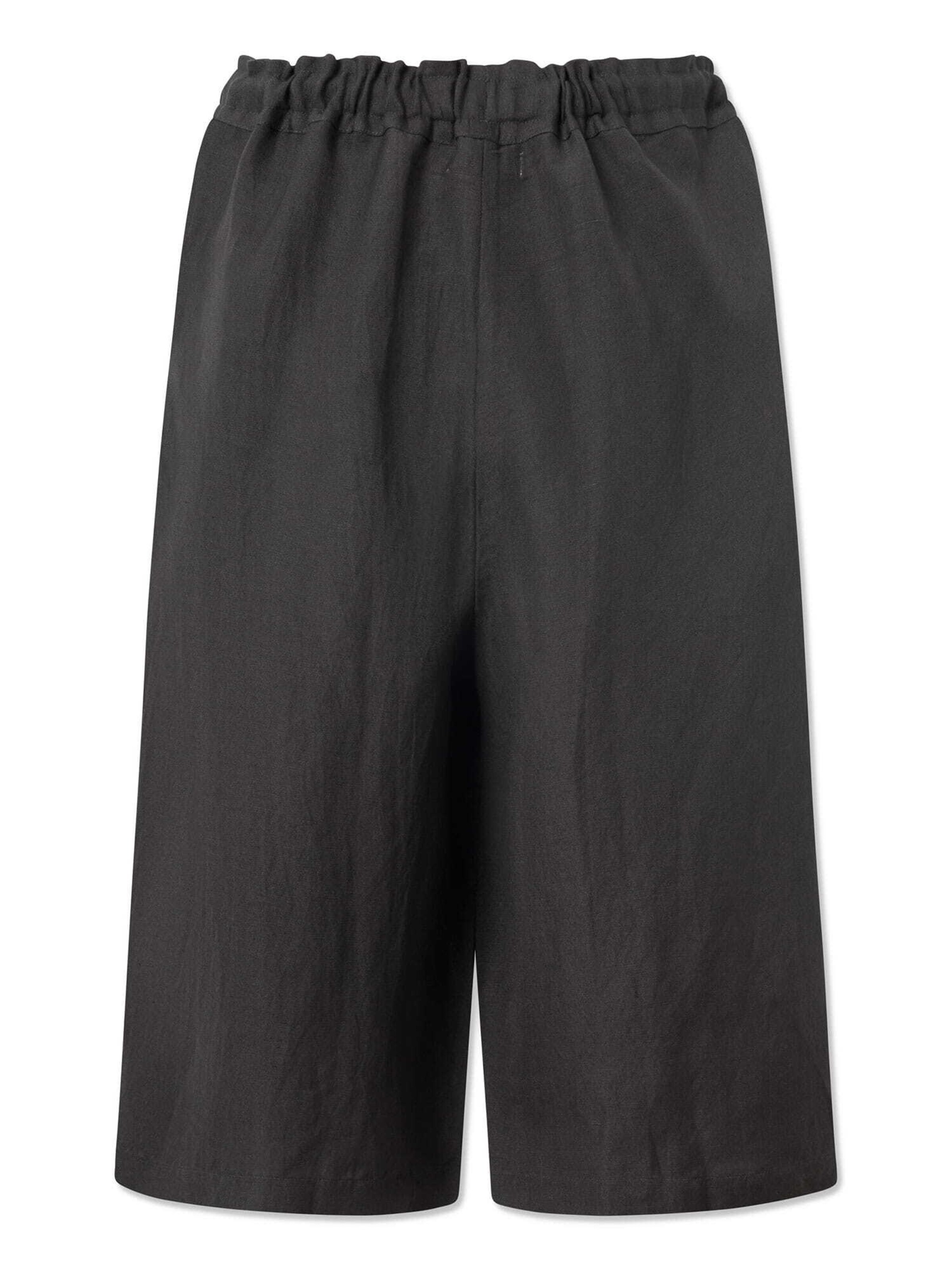 STUDIO FEDER Loose fit Trousers 'Vilma' in Black