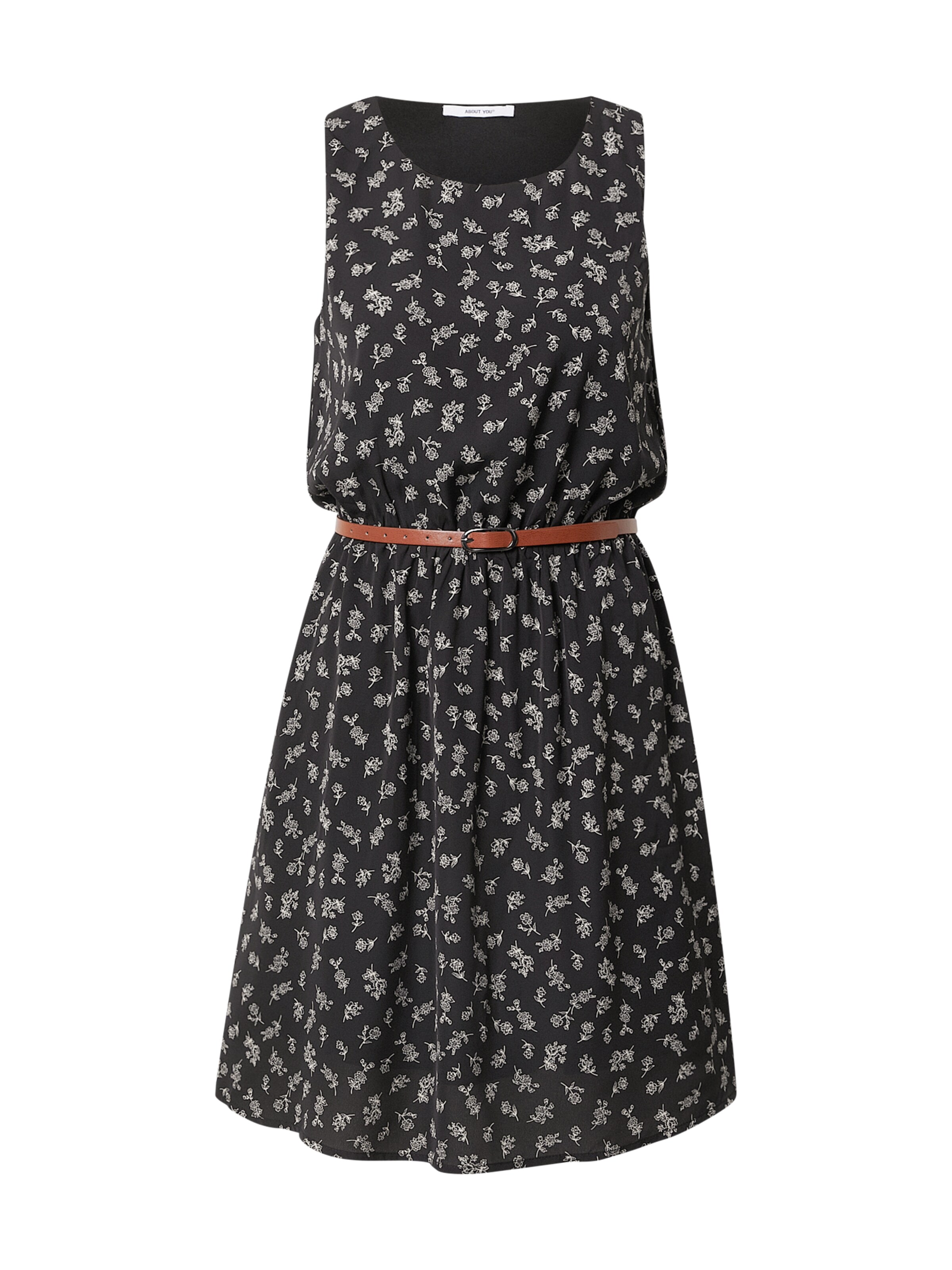 ABOUT YOU Šaty 'Ragna' - Čierna: predná strana