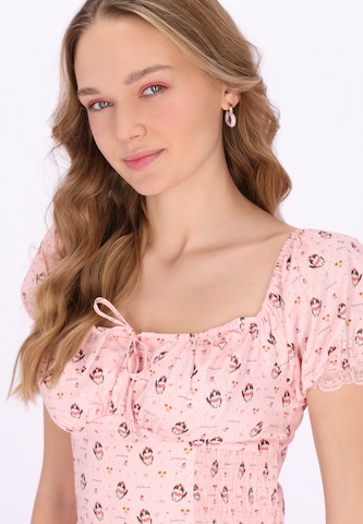 MYMO - Vestido en rosa