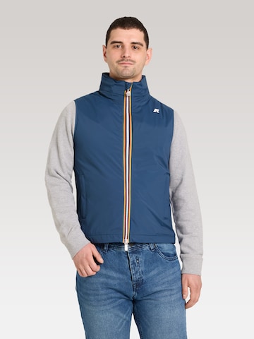 Gilet 'Valen' di K-Way in blu: frontale