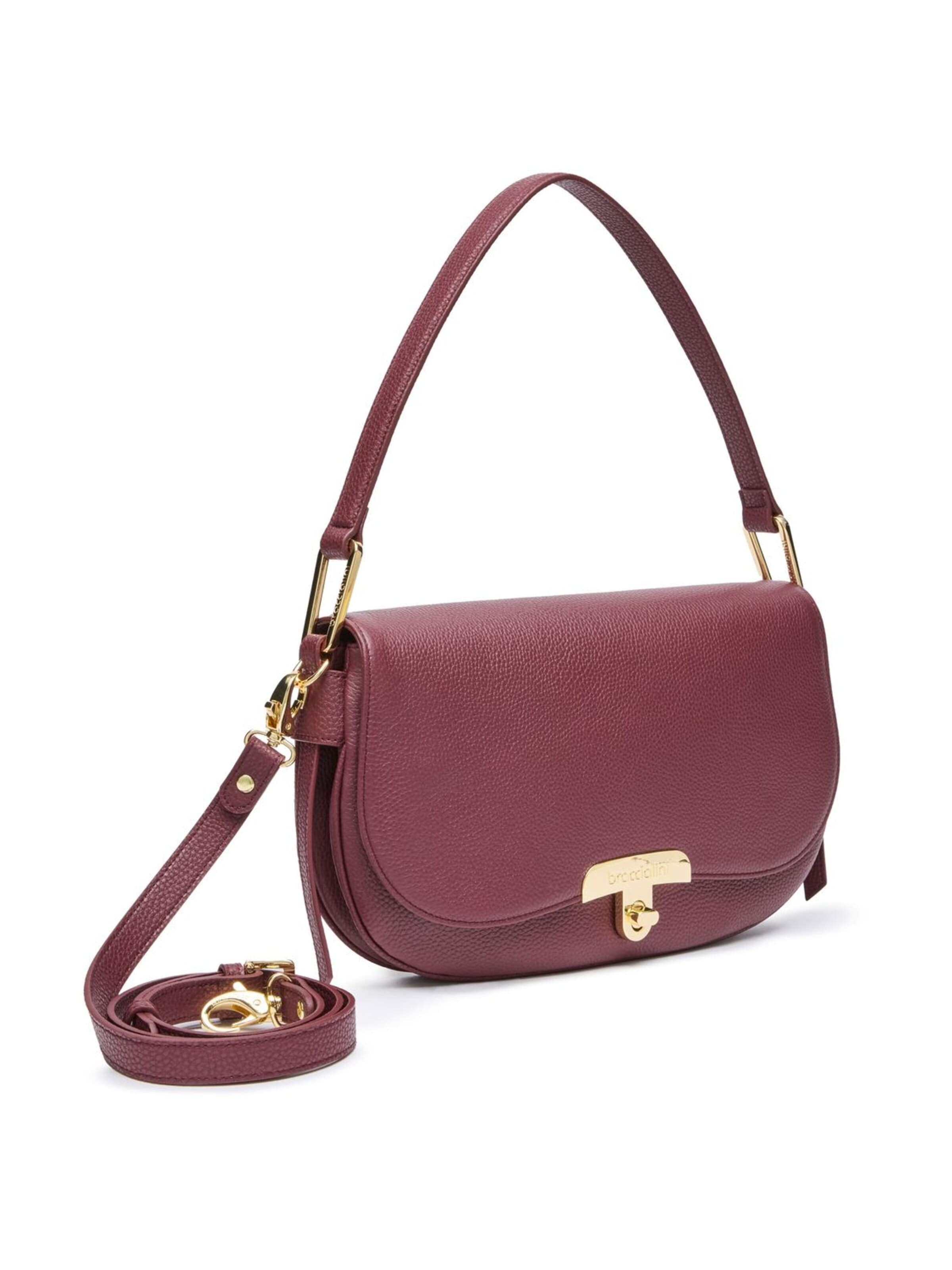 Borsa a spalla 'Michelle' di Braccialini in rosso