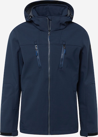 KILLTEC Outdoor jacket in Blue: front