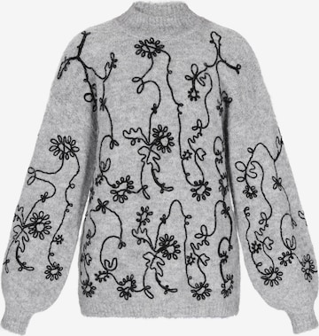 Pull-over usha FESTIVAL en gris : devant