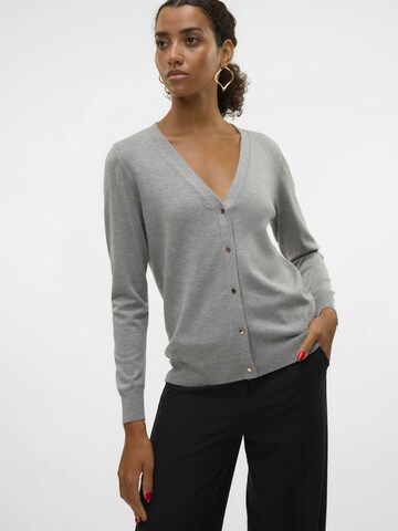 Cardigan 'SILJE' VERO MODA en gris