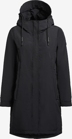 khujo Between-seasons parka 'Adda3' in Black: front