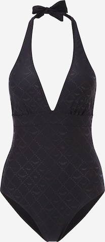 Zadig & Voltaire Triangle Swimsuit in Black: front