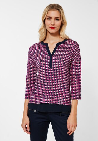 STREET ONE Shirt in Pink: front