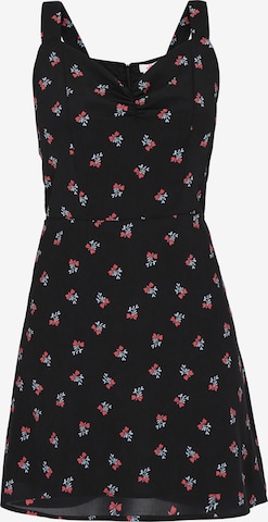 Robe MYMO en noir : devant