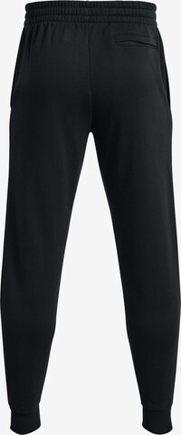 UNDER ARMOUR Tapered Sporthose 'Rival' in Schwarz