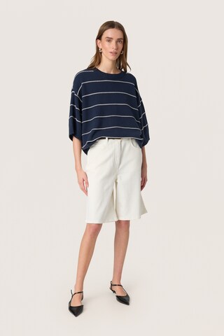 Pull-over oversize 'Rava Romy ' SOAKED IN LUXURY en bleu