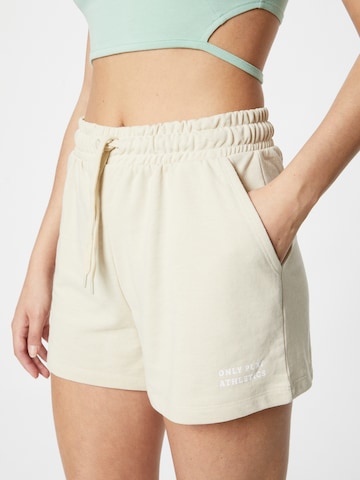 ONLY PLAY Regular Sportshorts 'MAE' in Beige