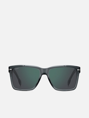 Lunettes de soleil 'Hugo Boss BOSS 1745/S Brown shaded grey 57/17/150 MAN Sunglasses' HUGO BOSS en gris : devant