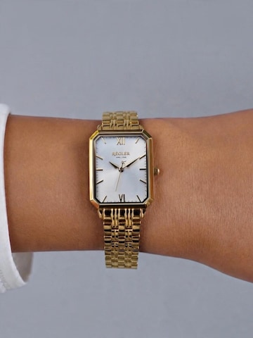 Régler Analoguhr 'Élégance Gold - Silver'‌‌‌‌‌ in Gold