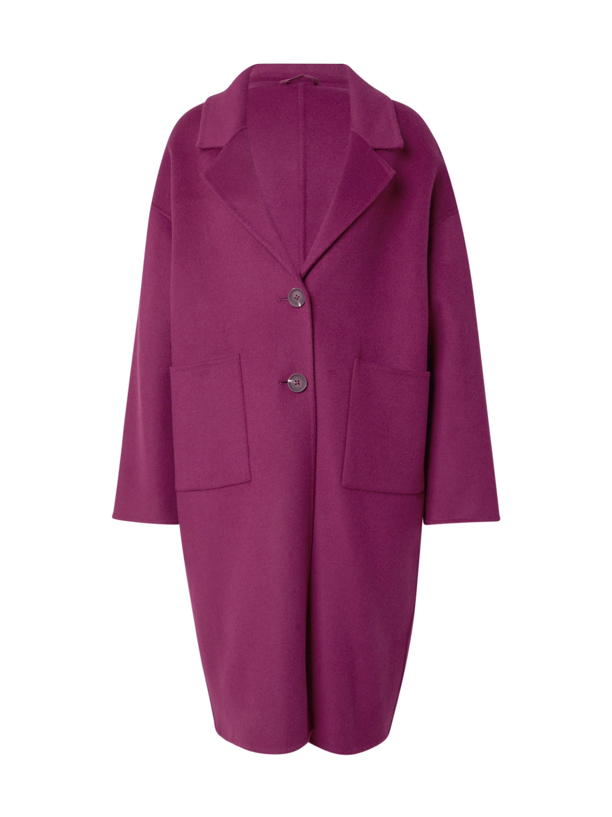 UNITED COLORS OF BENETTON Ανοιξιάτικο και φθινοπωρινό παλτό σε λιλά: μπροστά