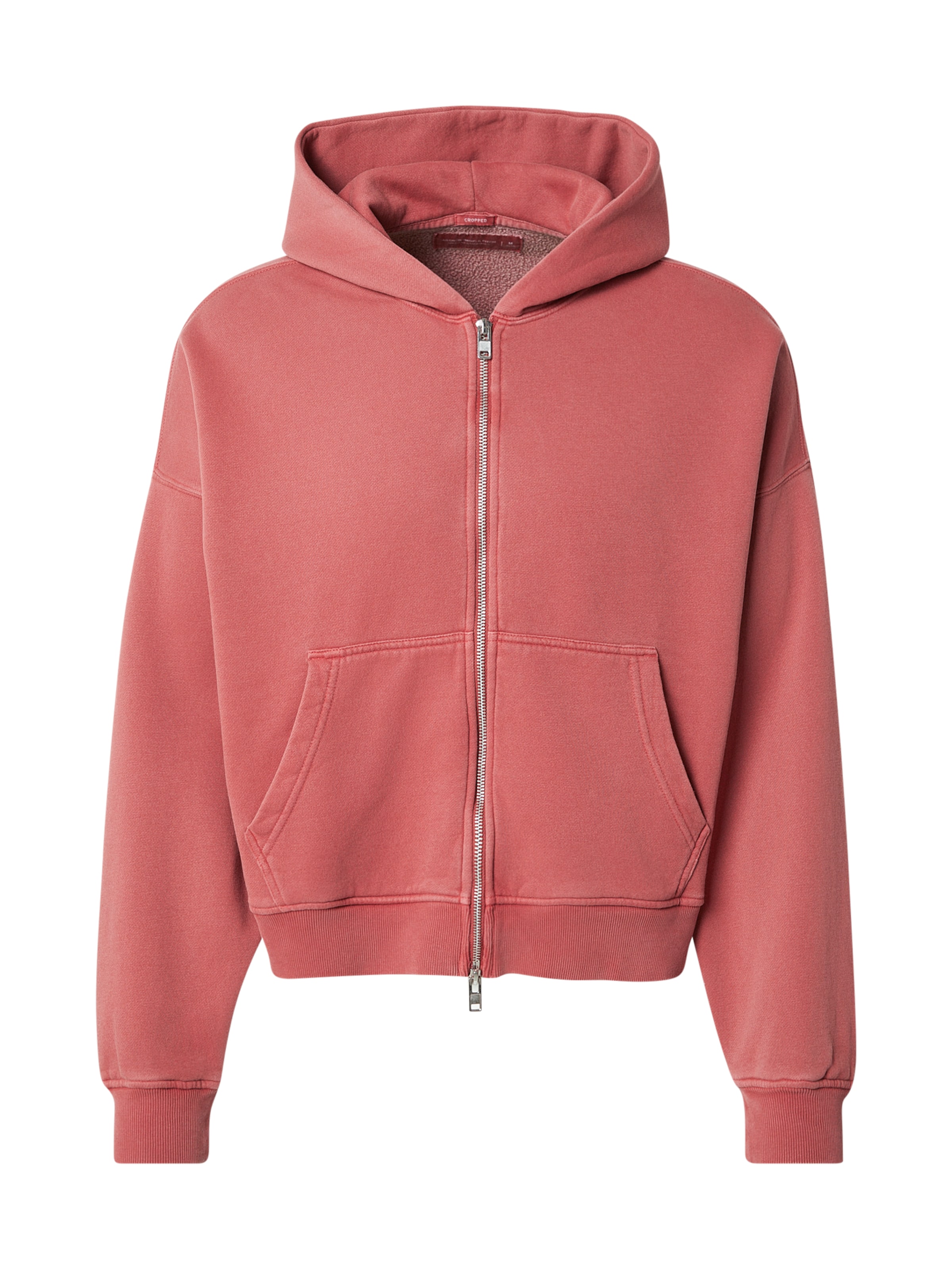 Giacca di felpa di Abercrombie & Fitch in rosso: frontale