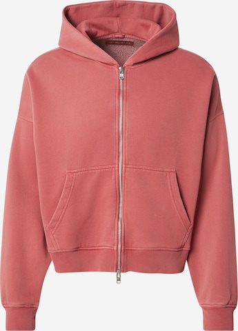 Abercrombie & Fitch Collegetakki värissä punainen: etupuoli