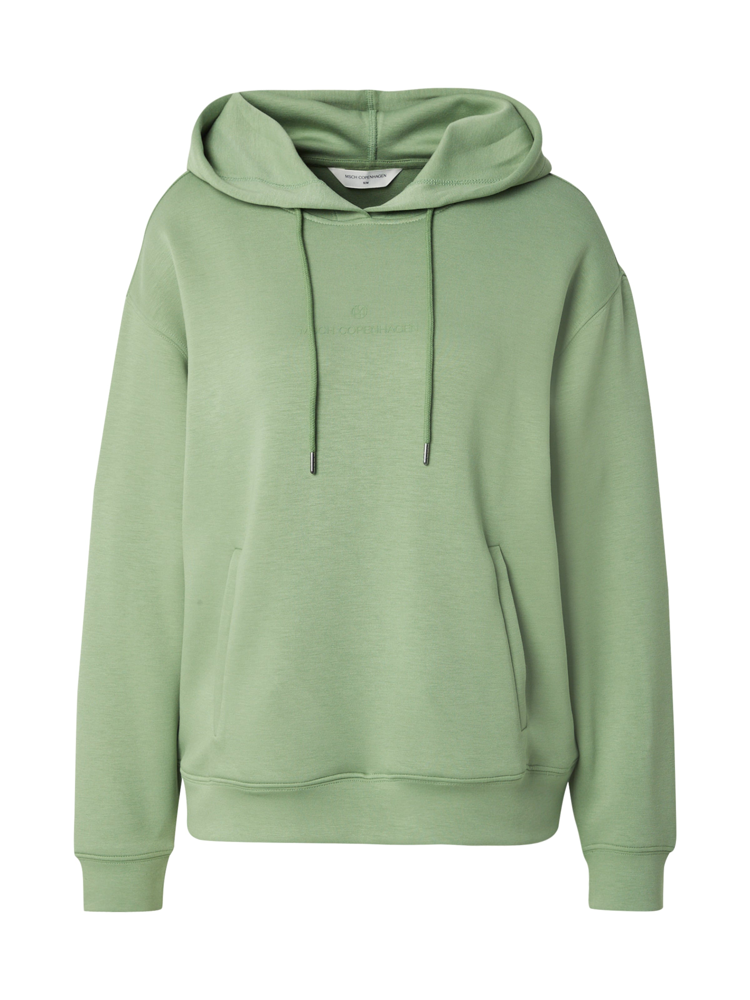MSCH COPENHAGEN Sweatshirt in Green: front