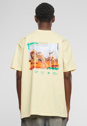 MT Upscale T-Shirt 'Do The Unexpected' in Gelb: predná strana