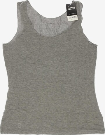 hessnatur Top & Shirt in XXXL in Grey: front