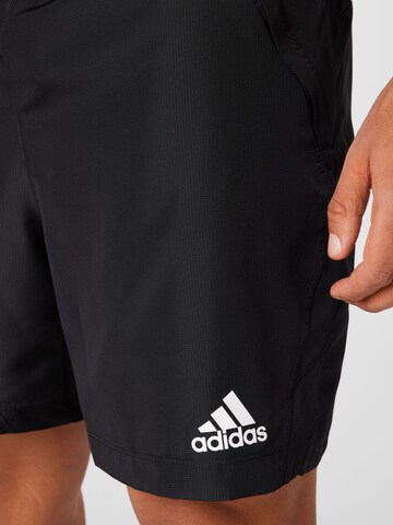 ADIDAS SPORTSWEAR Loosefit Παντελόνι φόρμας σε μαύρο