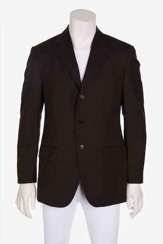 Boggi Milano Suit Jacket in M-L in Brown: front