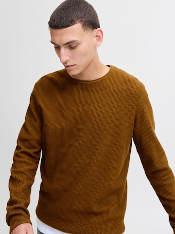 JACK & JONES Pullover 'JJECOOPER' in Braun