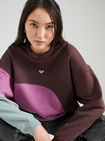 ROXYSweater majica 'HAPPY DAIZE' - smeđa boja