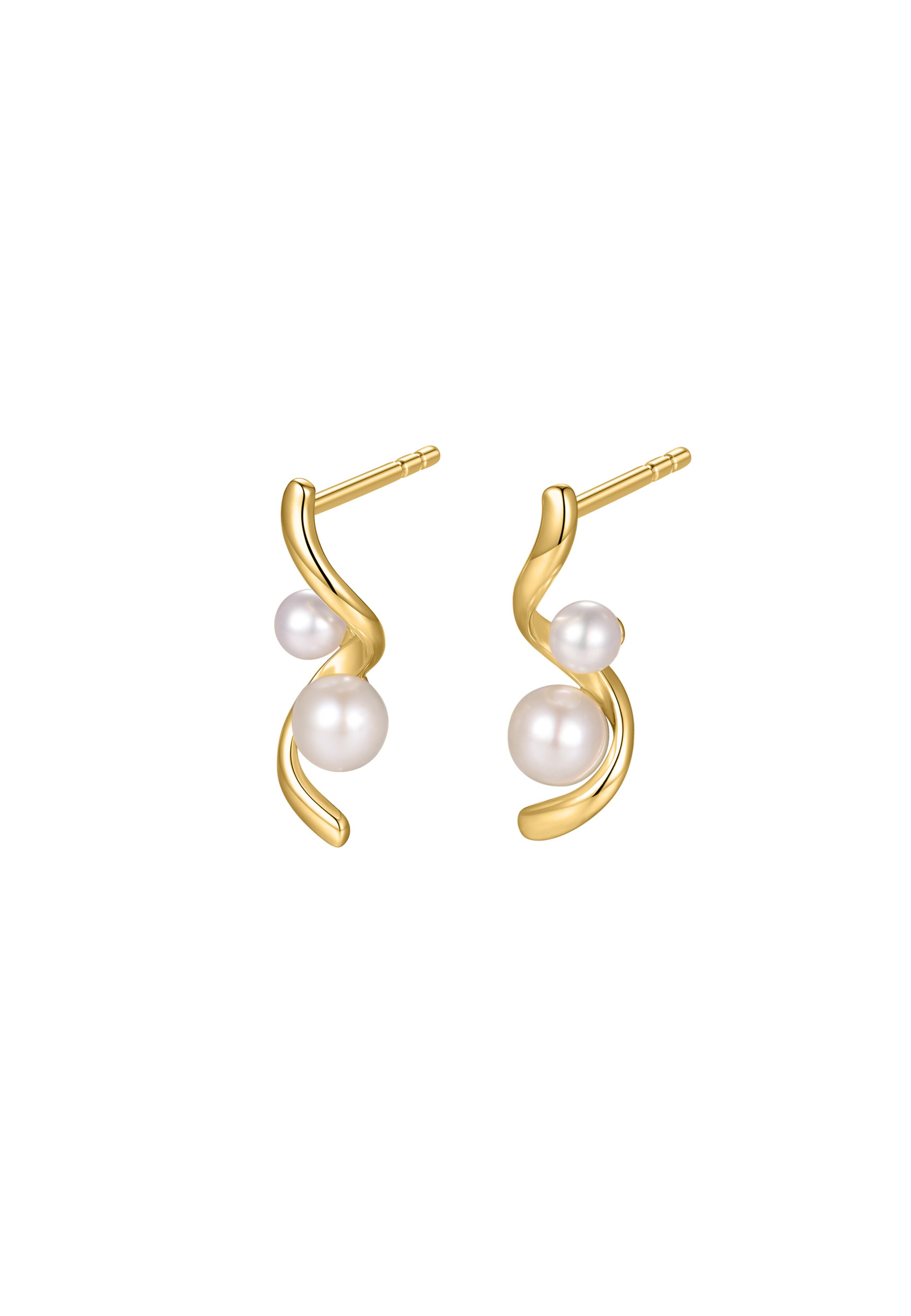 Nana Kay Ohrringe 'NANA KAY Gold' in Gelb: Vorderseite