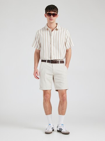 JACK & JONES Обычный Брюки-чинос 'JPSTFury' в Серый