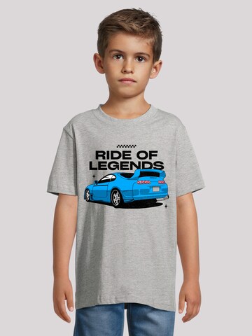 F4NT4STIC Shirt in Grijs: voorkant