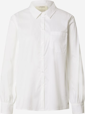 Cream Blouse 'Cracir' in White: front