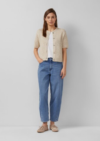 s.Oliver Gebreid vest in Beige