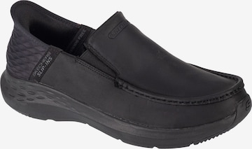 SKECHERS Instappers 'Skechers Slip-Ins Parson - Oswin' in Zwart: voorkant