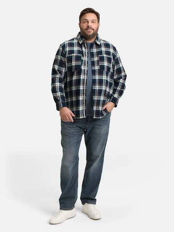 TOM TAILOR Men + Comfort Fit Hemd in Blau