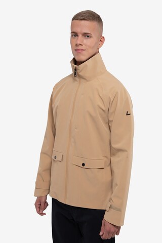 LUHTA Outdoor jacket 'Hietaniemi' in Beige: front