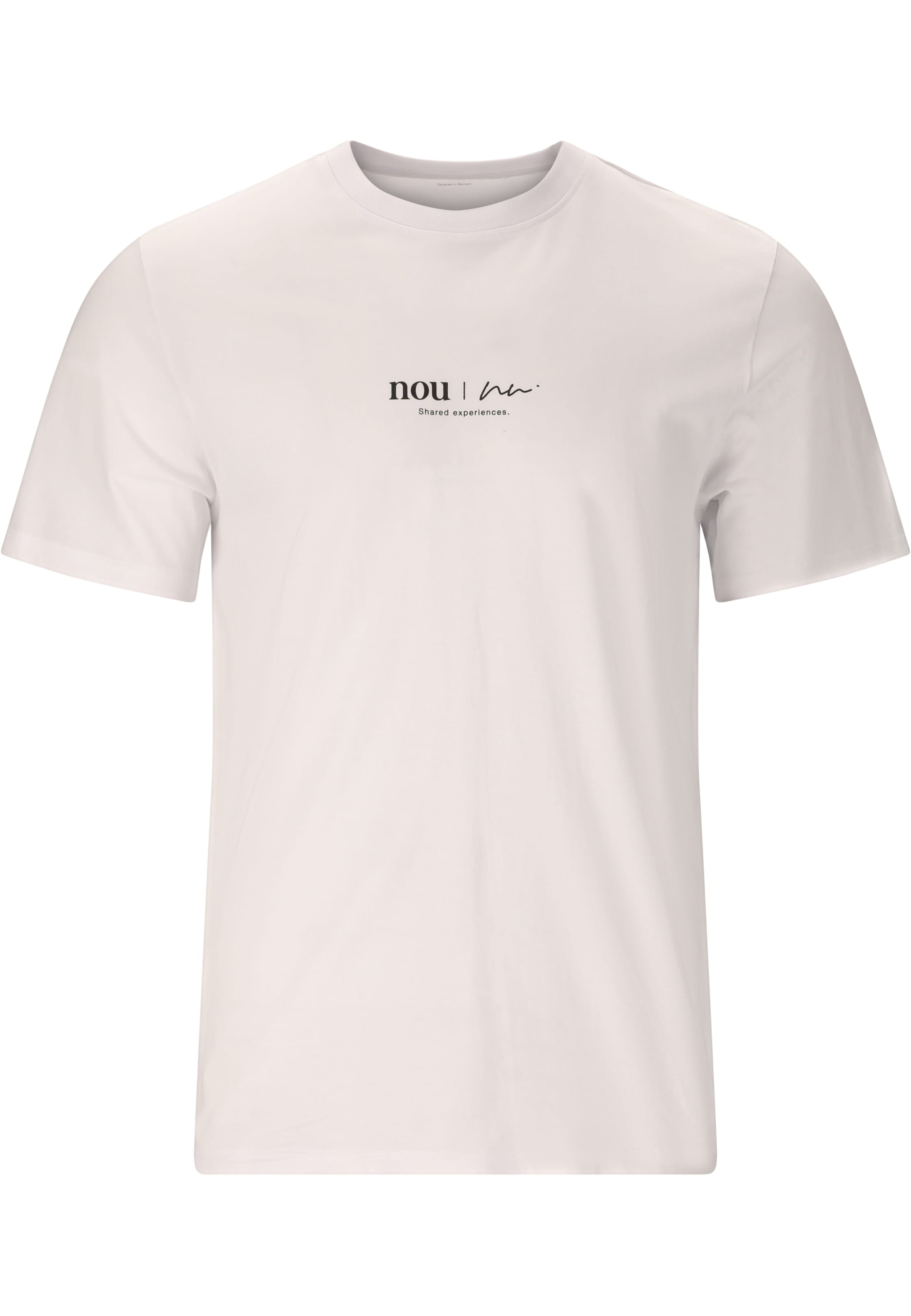 NOU T-Shirt 'Roddy' in Weiß: Vorderseite