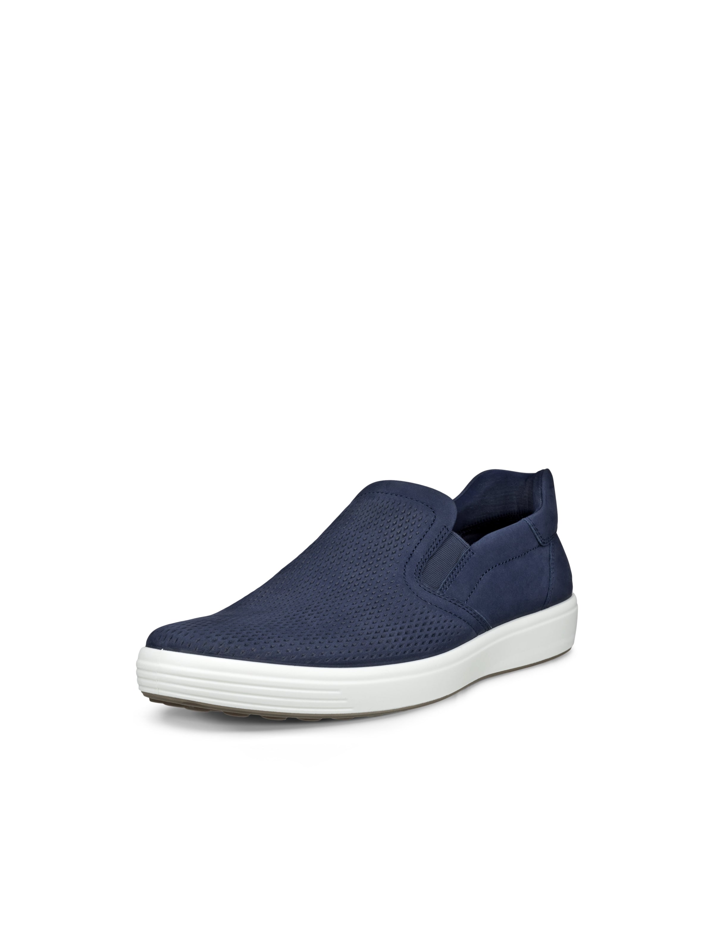 ECCO Slip-ons 'Soft 7' in Blauw: voorkant
