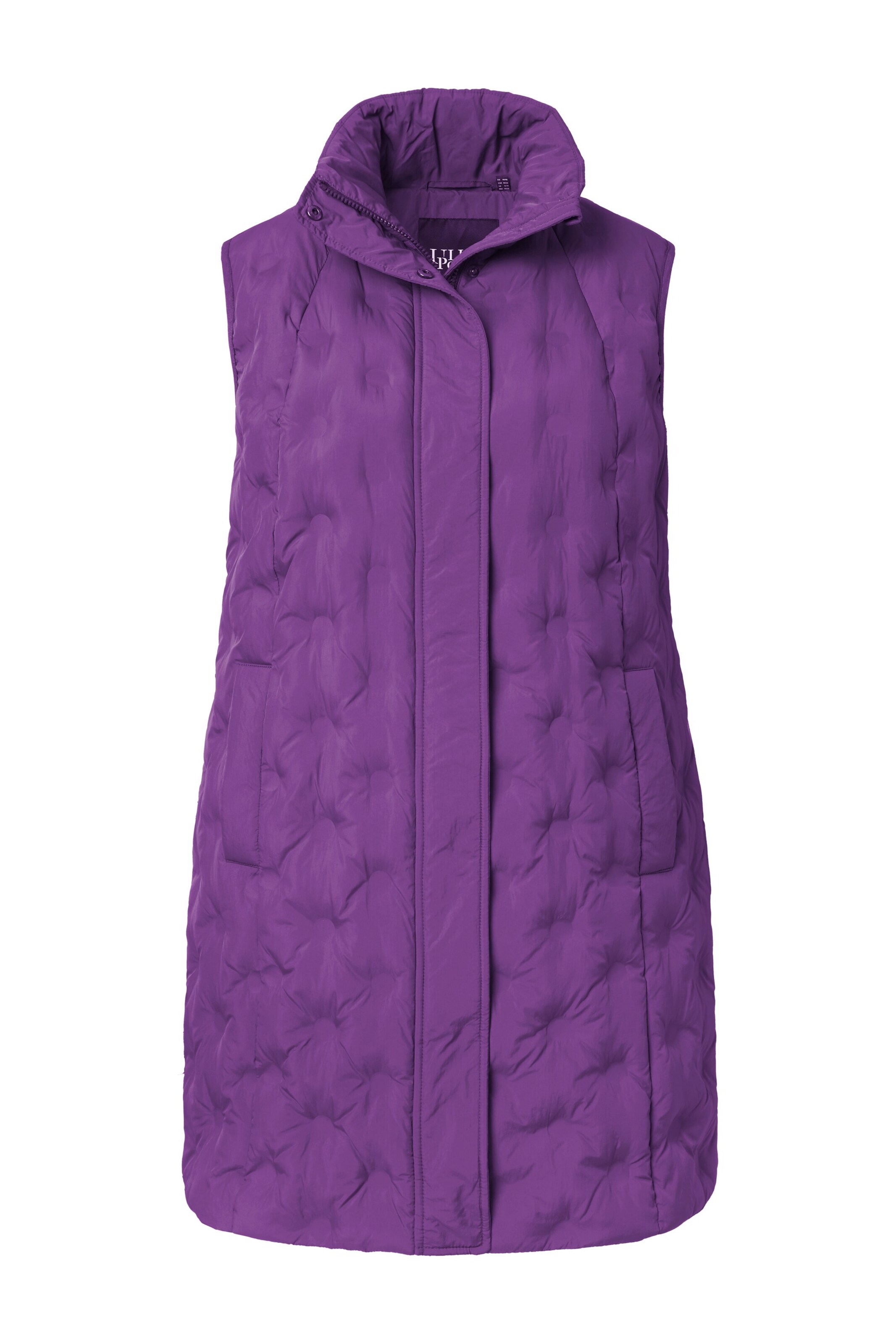 Ulla Popken Vest in Purple: front