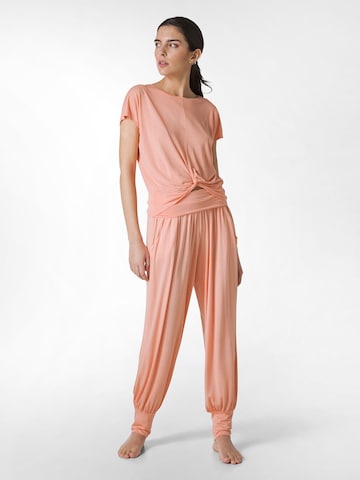 Effilé Pantalon de sport 'Essential' DEHA en orange