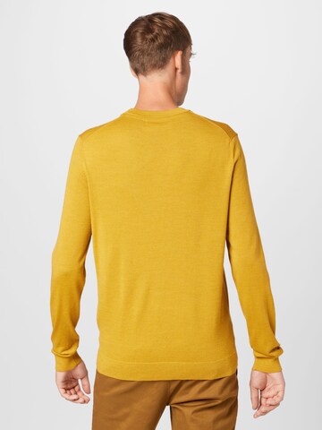 Pull-over 'Town' SELECTED HOMME en jaune