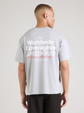 Tricou 'JCOMINERAL' de la JACK & JONES pe gri: față